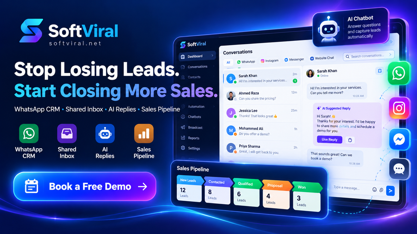 Turn Every Conversation Into More Sales with SoftViral